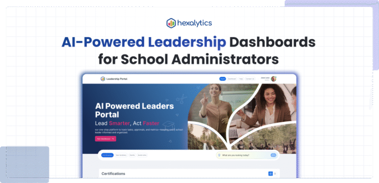 AI-Powered Leadership Dashboard for School Administrators 