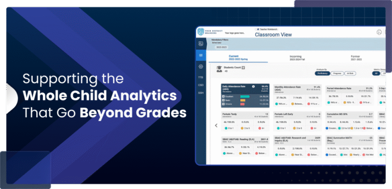 Supporting the Whole Child Analytics That Go Beyond Grades 